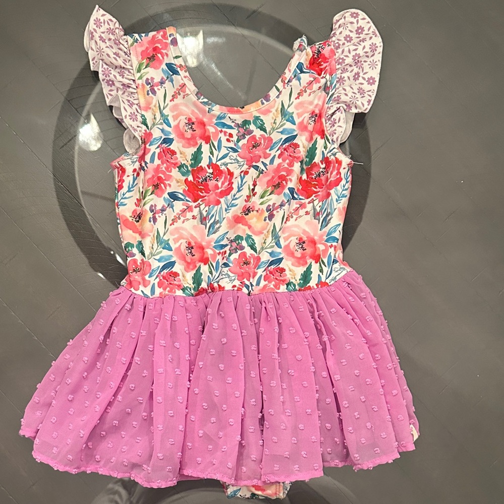 Cheeky Plum Leotard 4T